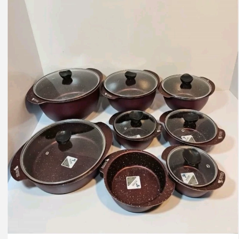 سرویس قابلمه 15 پارچه فیلون مدل پروانه ای