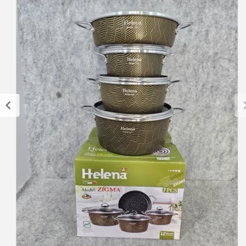 سرویس قابلمه 7پارچه زیگما قیمت کارخانه